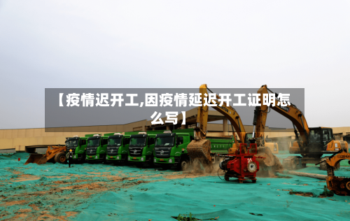 【疫情迟开工,因疫情延迟开工证明怎么写】