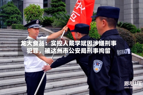 龙大食品：实控人戴学斌因涉嫌刑事犯罪，被达州市公安局刑事拘留