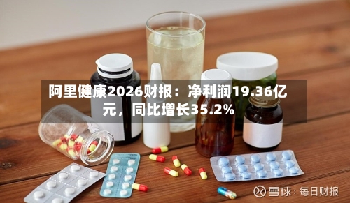 阿里健康2026财报：净利润19.36亿元，同比增长35.2%