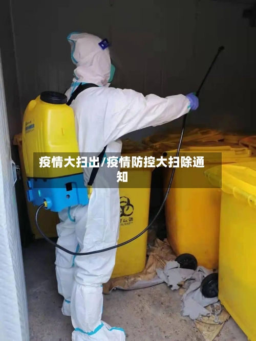 疫情大扫出/疫情防控大扫除通知