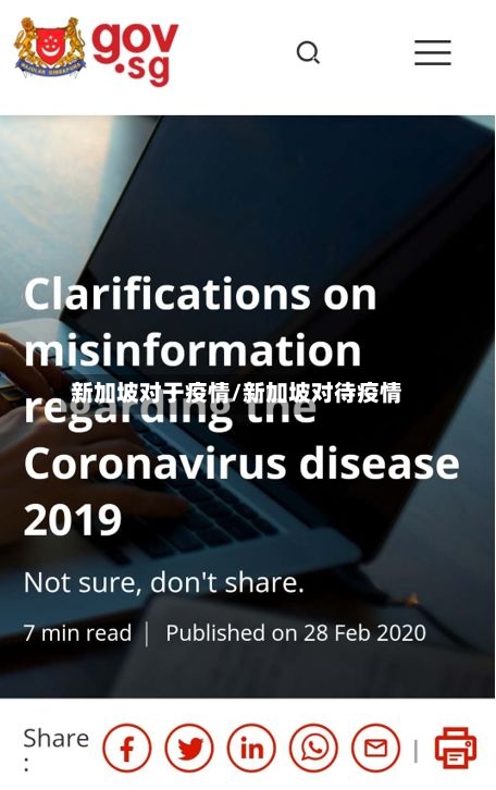 新加坡对于疫情/新加坡对待疫情